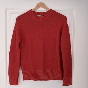 Everlane Link-Stitch Crew Neck Sweater - Size XS